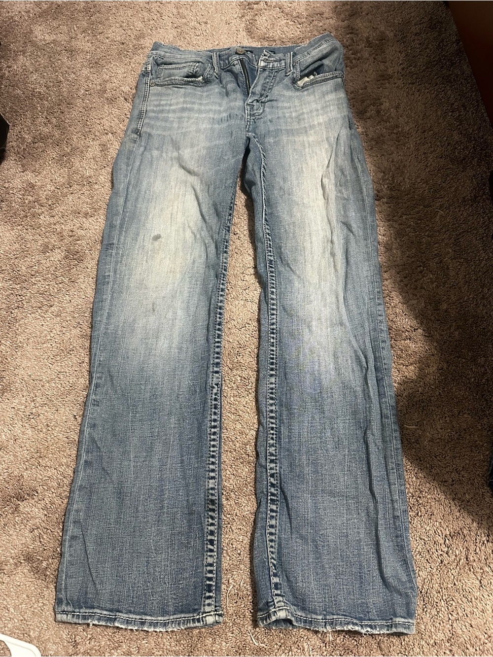 BKE Light Blue Flared Jeans